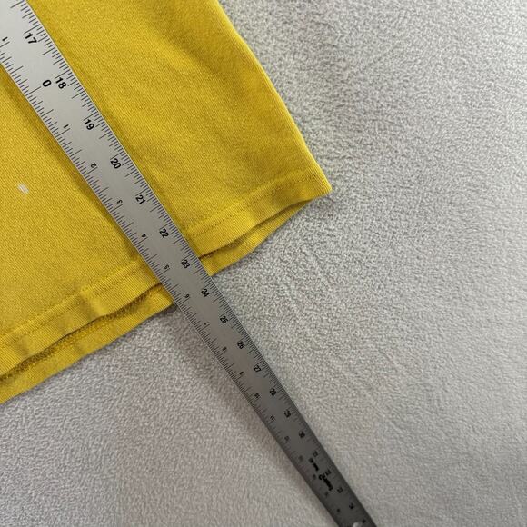 Vintage Harley Davidson Tank Women's XL Yellow Flames Graphic USA Made y2k Biker - Picture 6 of 10